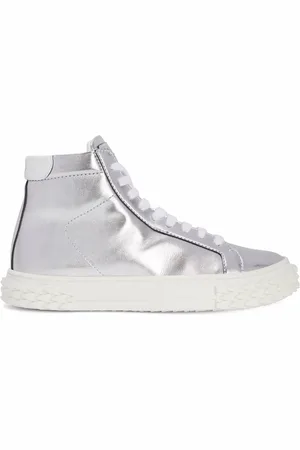 Giuseppe Zanotti Ecoblabber metallic high-top sneakers