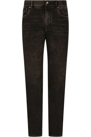 Dolce & Gabbana Graffiti-print logo jeans