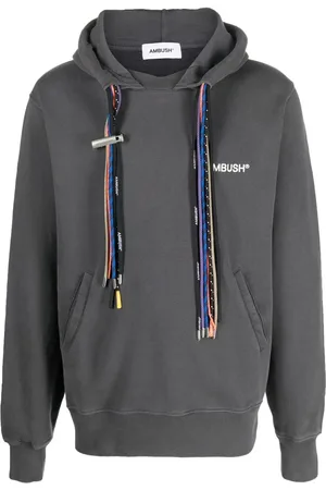 AMBUSH Multicord-drawstring organic cotton hoodie