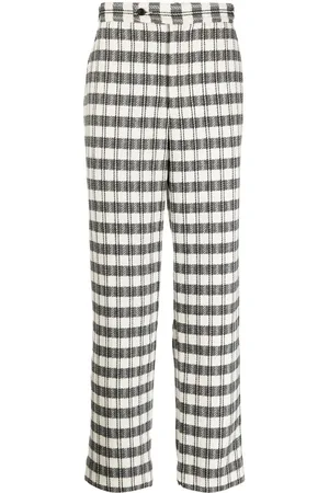BODE Geometric-pattern regular trousers