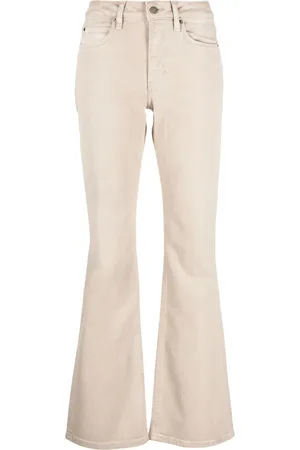 Guess Flared logo-print jeans