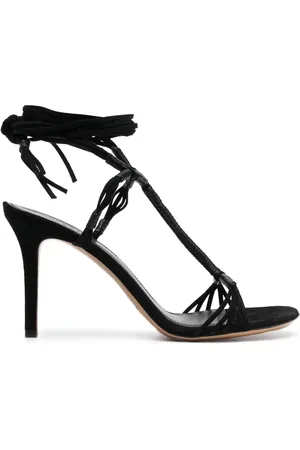 Isabel Marant Arja 95mm suede wrap sandals