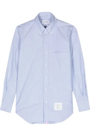 Thom Browne Button-down collar cotton shirt