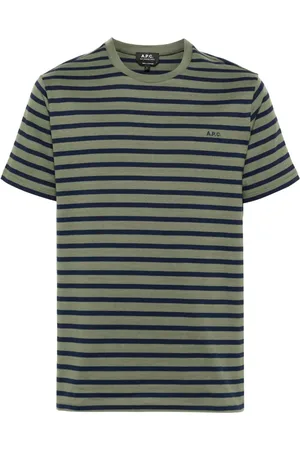 A.P.C. Emilien striped cotton T-shirt