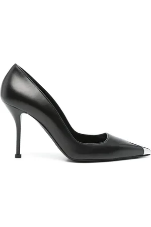 Alexander McQueen 95mm leather pumps