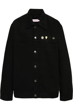 Charles Jeffrey Loverboy Stud-detail denim jacket