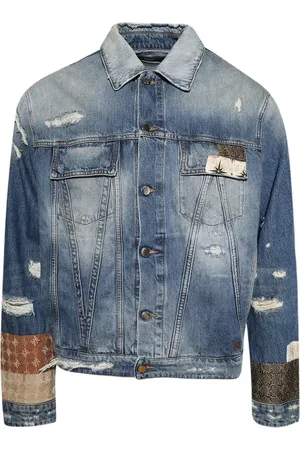 AMIRI MA Quad patchwork denim jacket