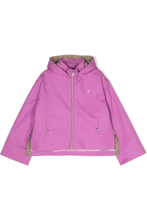 HERNO Logo-print rain coat