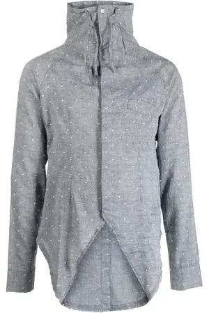 PRIVATE STOCK The Paradis polka-dot print shirt