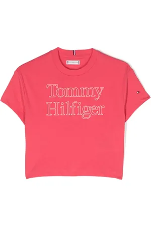 Tommy Hilfiger Front embroidered-logo T-shirt