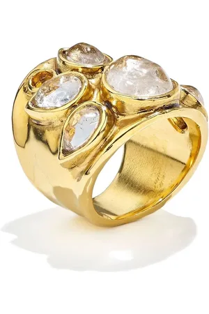 Goossens Large Cachemire rock crystal ring