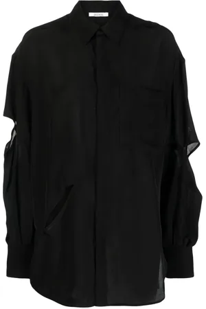 Gauchere Ripped-detail shirt