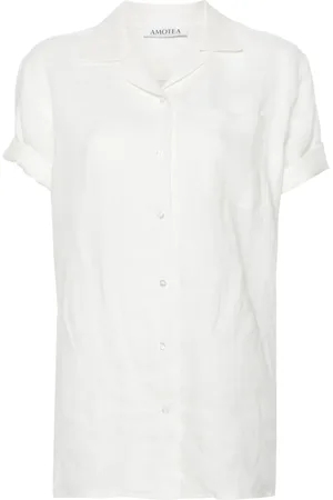 Amotea Short-sleeve linen shirt
