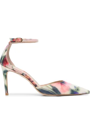Stuart Weitzman Stuart 85mm pointed-toe pumps