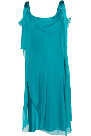 Alberta Ferretti Layered silk dress
