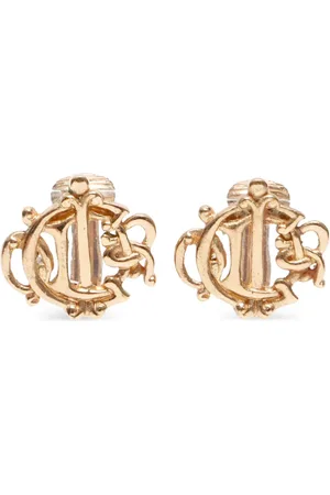 Dior Logo clip-on earrings