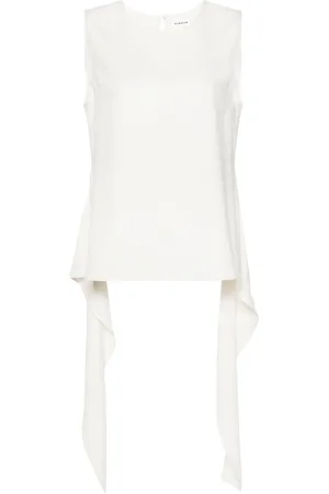 P.A.R.O.S.H. Tied cady blouse