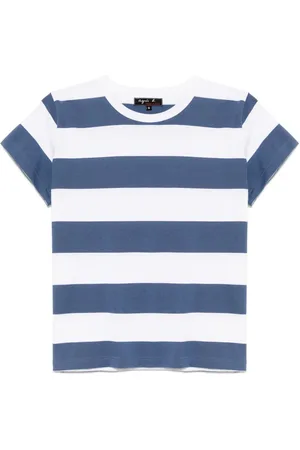 AGNÈS B. Striped border T-shirt
