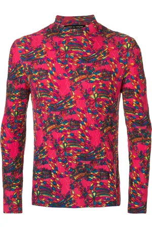 Comme des Garçons High neck textured jumper