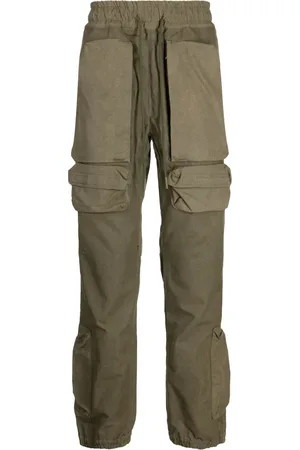 READYMADE Logo-embroidered cargo track pants