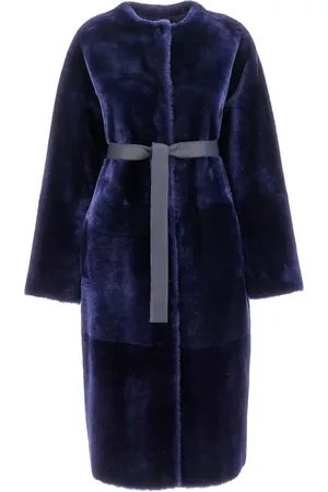 Blancha Shearling reversible coat