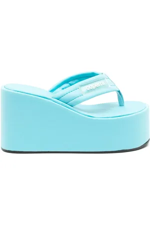 COPERNI Logo-appliqué platform sandals