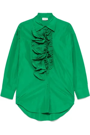 P.A.R.O.S.H. Ruffle-detail shirt