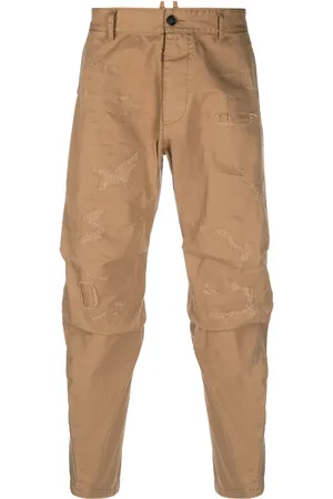 Dsquared2 Distressed tapered trousers