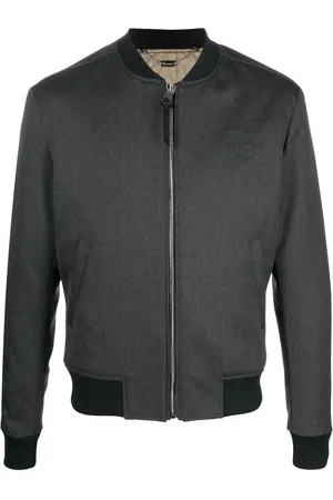 BILLIONAIRE Crest-motif bomber jacket