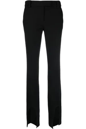 ALESSANDRO VIGILANTE Front-slits flared trousers