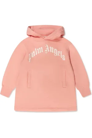 Palm Angels Logo-print hooded dress