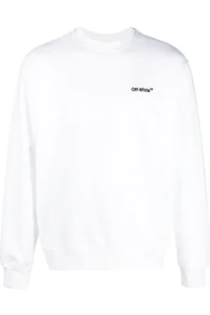 OFF-WHITE Helvetica crew-neck sweatshirt