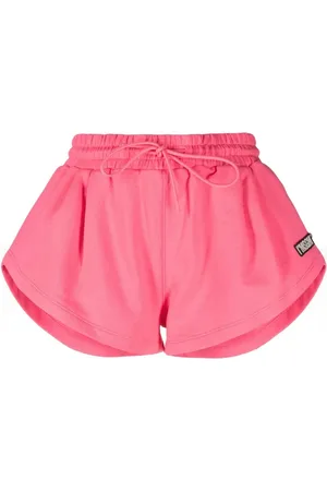 Msgm Logo-patch track shorts