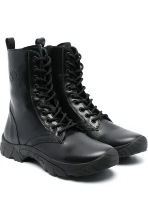 Moncler Lace-up leather boots