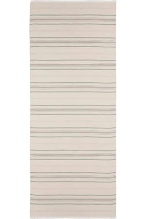 Johnstons Of Elgin Striped cashmere scarf