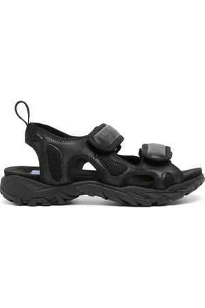 Alexander McQueen Striae touch-strap sandals