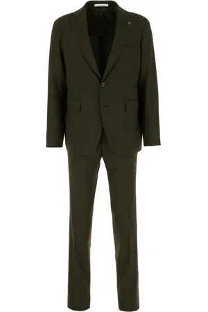 TAGLIATORE Brooch-detail suit