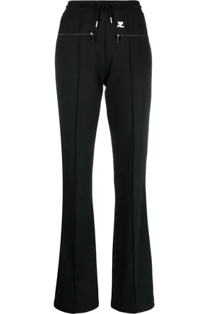 Courrèges Interlock flared trousers