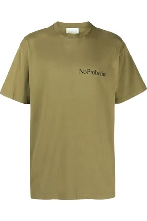 ARIES Slogan-print cotton T-shirt