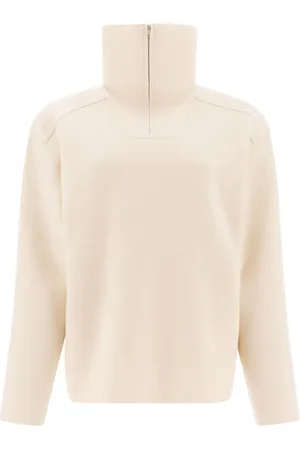 Auralee Zip turtleneck sweater