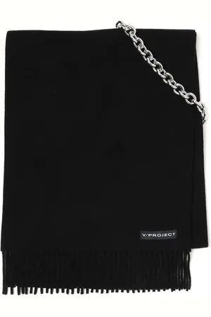 Y / PROJECT Chain-link virgin wool scarf