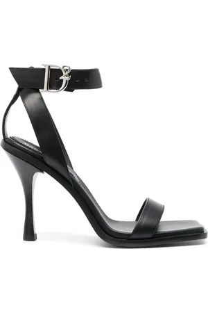 Dsquared2 D2-buckle 100mm leather sandals