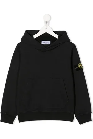 Stone Island Compass-patch pullover hoodie