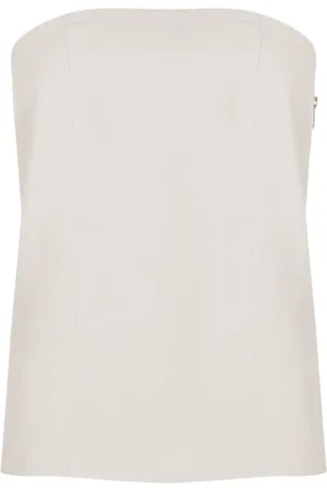 Uma Raquel Davidowicz Square-neck strapless top