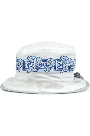 CHANEL 1990-2000s Sport line bucket hat