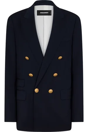 Dsquared2 Double-breasted virgin wool blazer