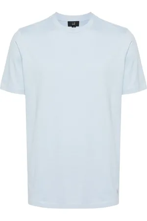 Dunhill Logo-embroidered cotton T-shirt