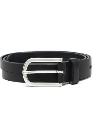 ISABEL BENENATO Buckled leather belt