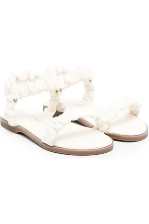 AGE OF INNOCENCE Kyle ruched leather sandals