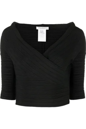 Serafini Knitted cropped top
